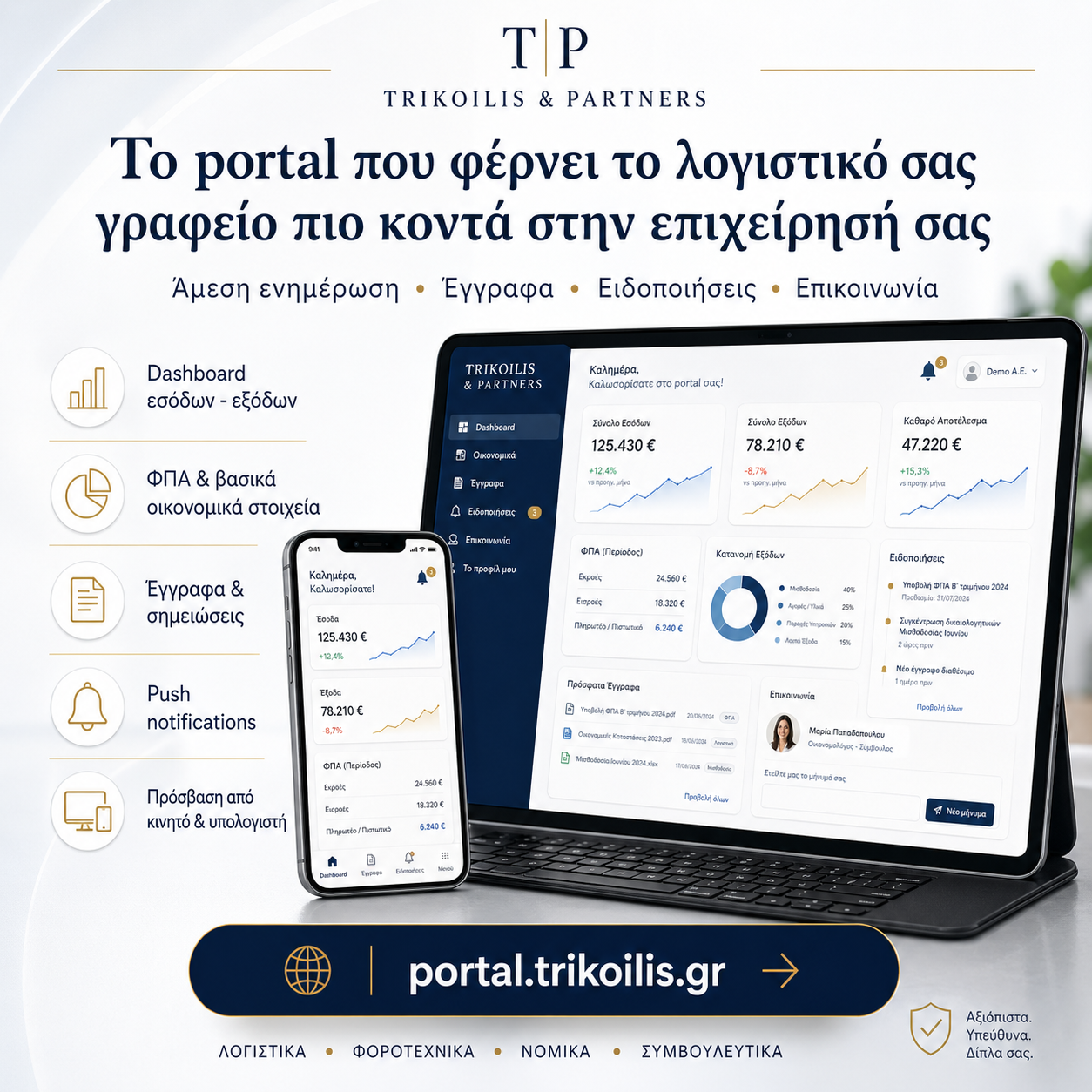 Προεπισκόπηση Accounting Portal
